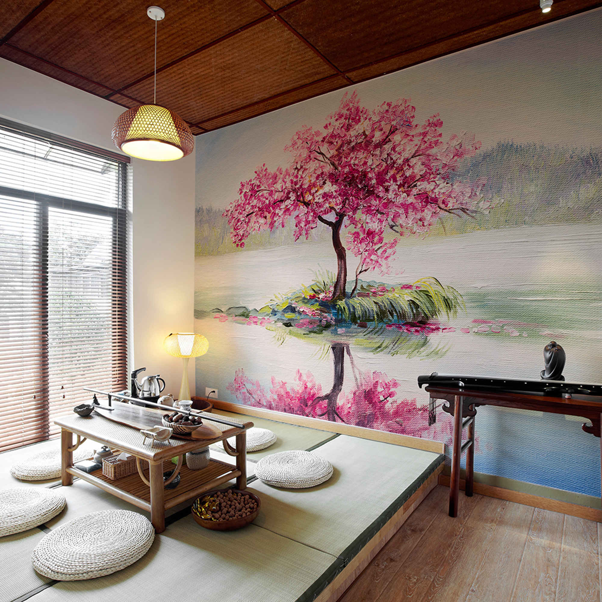 KN-0088　水面の桜